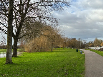 Thames Path in Caversham at Thames Side Promenade, Caversham, Reading RG4 8BD on Dec 22, 2023