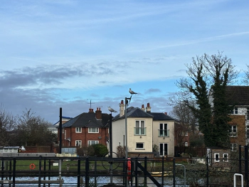 River Kennet in Reading at Kennetside, Reading RG1 3JP on Dec 26, 2023