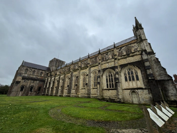 Day Trip to Winchester at St Giles Hill viewing platform, Winchester, Hampshire SO23 8BL on Feb 17, 2024