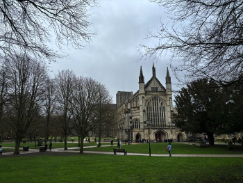 Day Trip to Winchester at St Giles Hill viewing platform, Winchester, Hampshire SO23 8BL on Feb 17, 2024