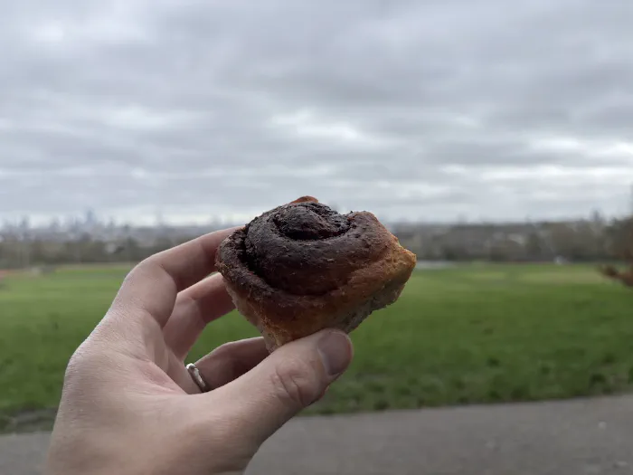 Photos of the Week: Homemade cinnamon bun and a Saturday stroll at Hampstead Heath